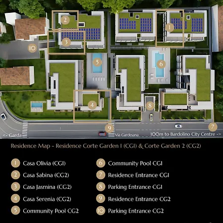 Salvatorehomes - Luxury In The Centre Of With Private Jacuzzi & Direct Access To Infinity Pool - Casa Olivia - A 5 Star Luxury Collection At Garda *